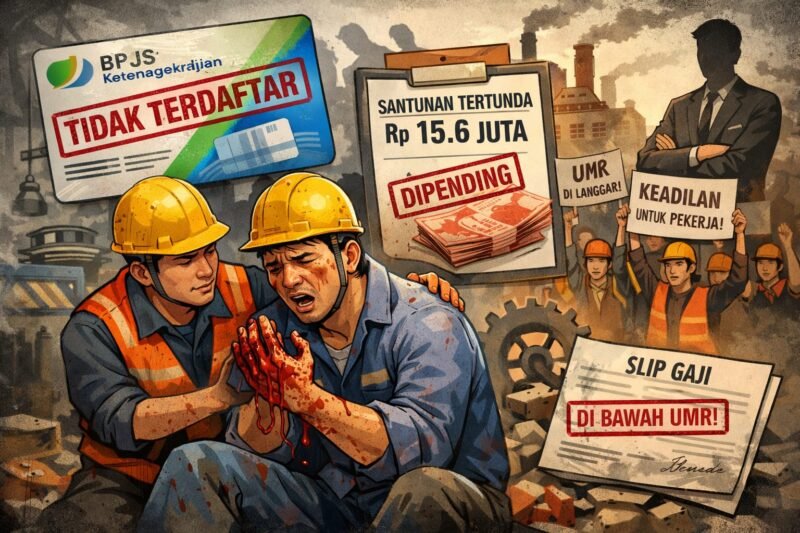Diduga Pekerja PT.Solusindo Bersama Mulya Tidak Mendapatkan Perlindungan BPJS Sehingga Mengakibatkan Cacat Total (Foto: Ilustrasi)