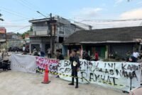 HIPTAR Gelar aksi di depan gerbang PT. Duta Abadi Primantara