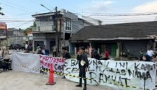 HIPTAR Gelar aksi di depan gerbang PT. Duta Abadi Primantara