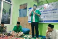 Pimpinan Anak Cabang (PAC) Gerakan Pemuda (GP) Ansor Kecamatan Sepatan menggelar kegiatan Halal Bihalal sekaligus Konsolidasi Organisasi (Doc. Istimewa)
