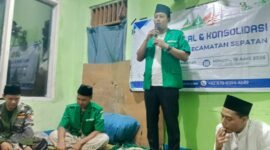 Pimpinan Anak Cabang (PAC) Gerakan Pemuda (GP) Ansor Kecamatan Sepatan menggelar kegiatan Halal Bihalal sekaligus Konsolidasi Organisasi (Doc. Istimewa)