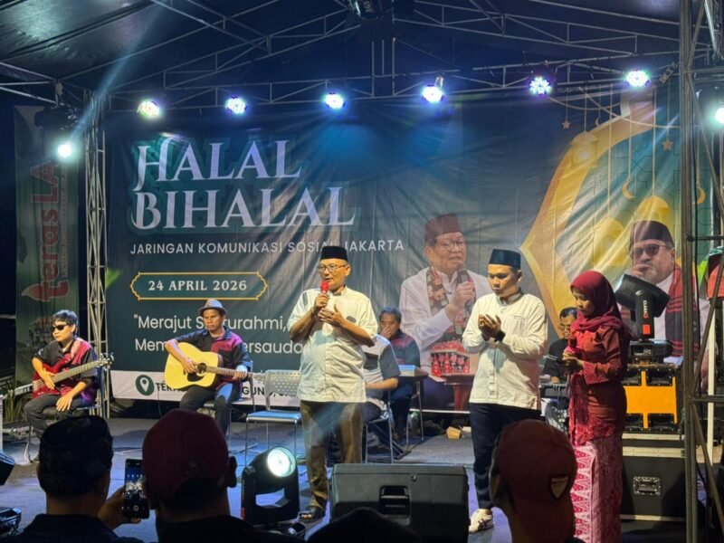 Jaringan Komunitas Sosial Jakarta Gelar Halalbihalal di Kawasan Teras LA (Foto: Istimewa)