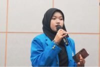Zahra Mustafida, Wakil Ketua Dewan Eksekutif Mahasiswa Fakultas Ushuluddin (Foto: Istimewa)