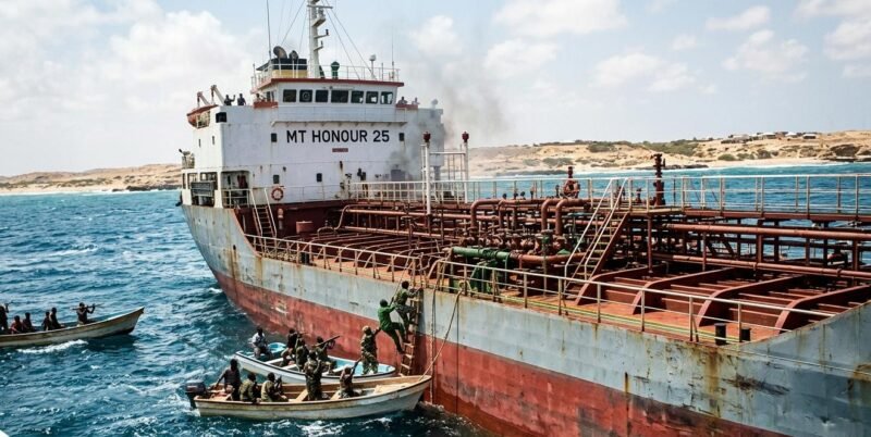 Pembajakan Kapal Tanker MT Honour 25 di Perairan Somalia (Foto: Ilustrasi)