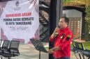 Plt Ketua DPC PBB Kota Tangerang, Darman Manulang, Saat Sambutan (Doc. Ist/PB)