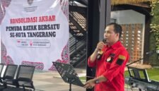 Plt Ketua DPC PBB Kota Tangerang, Darman Manulang, Saat Sambutan (Doc. Ist/PB)