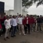 BEM BANTEN Bersatu dan BEM PTNU Korwil Banten Gelar Aksi di Area Kantor Pemerintahan Provinsi Banten (Foto: Istimewa)