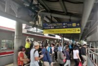 Kondisi Penumpang di Stasiun Commuter Line (Foto: Istimewa)