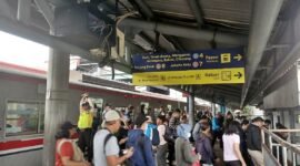 Kondisi Penumpang di Stasiun Commuter Line (Foto: Istimewa)