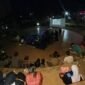 Lewat nobar film Pesta Babi Poros Baru Tangerang peringati matinya demokrasi (foto/pusat-berita.com).