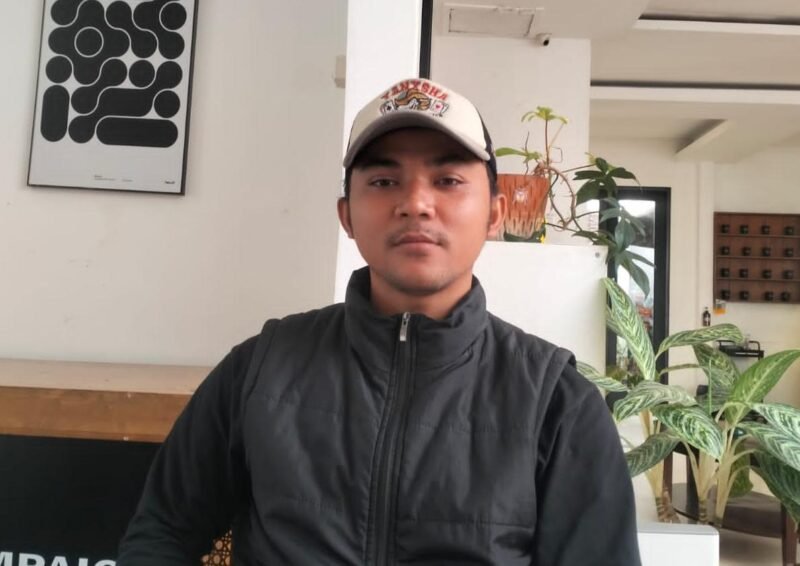 Ketua Bidang Hukum dan Advokasi KNPI Kecamatan Sukadiri, Abdul Mukt