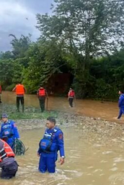 BPBD Kab Boalemo Masifkan Pencarian Korban Hanyut di Hari Kedua