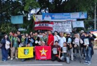 Poros Baru Tangerang gelar aksi peringati May Day 2026 di Taman Gajah Kota Tangerang, Jumat (1/5) 2026 (foto/istimewa).