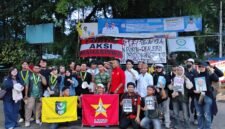 Poros Baru Tangerang gelar aksi peringati May Day 2026 di Taman Gajah Kota Tangerang, Jumat (1/5) 2026 (foto/istimewa).