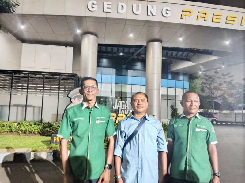 Sahabat Rida mendatangi Polres Metro Tangerang Kota di dampingi Tim Kuasa Hukum LBH GP Ansor Pusat. (Doc.Ist/PB)