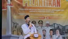 Reyzan Sulaeman Berikan Sambutan Perdana Ketua Umum PW PII Jakarta (Foto: Istimewa)