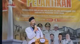 Reyzan Sulaeman Berikan Sambutan Perdana Ketua Umum PW PII Jakarta (Foto: Istimewa)