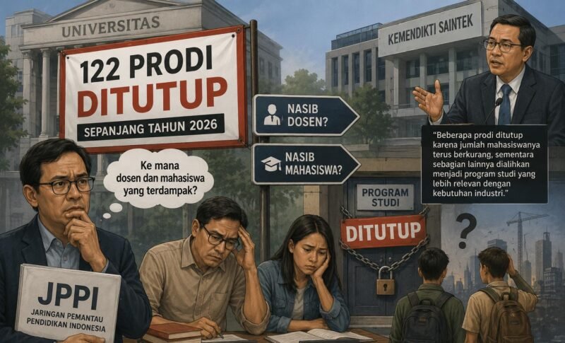 JPPI Soroti 122 Program Studi Akan di Tutup (Foto: Ilustrasi)