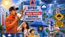 BPBD Kota Tangerang Menghimbau Warga Agar Siaga Terhadap Cuaca Buruk (Foto: Ilustrasi)