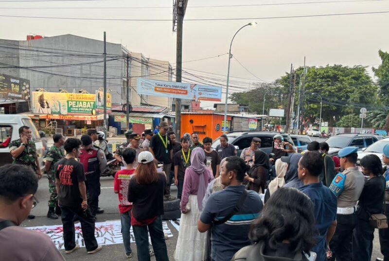 Poros Baru Kota Tangerang Gelar Aksi di Taman Gajah (Foto: Istimewa)