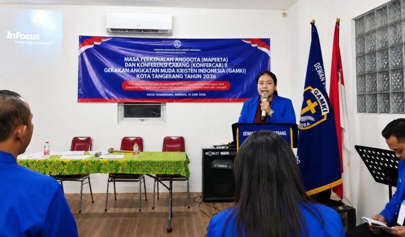 Gesuri Mesias Bintang Merah Terpilih Ketua Umum GAMKI Kota Tangerang (Foto/Istimewa).