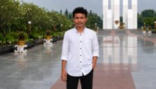 Koordinator Aliansi Mahasiswa Maluku Jakarta, Mbobyasraf (Foto: Istimewa)