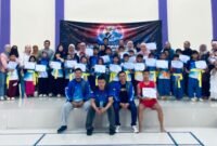 Perguruan Wushu Blue Spider Gelar Kenaikan Tingkat (Foto: Istimewa)