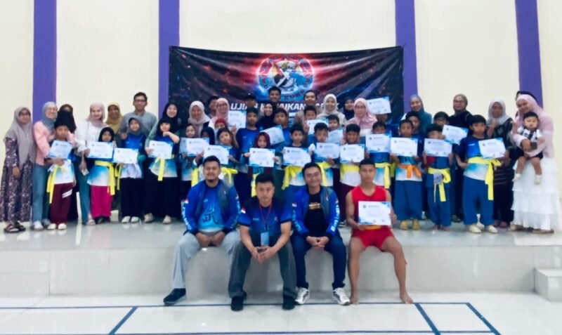 Perguruan Wushu Blue Spider Gelar Kenaikan Tingkat (Foto: Istimewa)