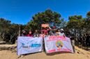 Momen kebersamaan peserta Open Trip Expedition Sua.ra Alam dan Persapalas di Puncak Gunung Gede, Jawa Barat. Dok. Expedition Sua.ra Alam