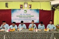 Wakil Ketua Yayasan Da'il Khairaat, Fachroruji, memberikan sambutan pada Raker Tahun Ajaran 2026/2027 (Foto: Istimewa)