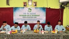 Wakil Ketua Yayasan Da'il Khairaat, Fachroruji, memberikan sambutan pada Raker Tahun Ajaran 2026/2027 (Foto: Istimewa)