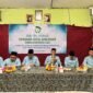Wakil Ketua Yayasan Da'il Khairaat, Fachroruji, memberikan sambutan pada Raker Tahun Ajaran 2026/2027 (Foto: Istimewa)