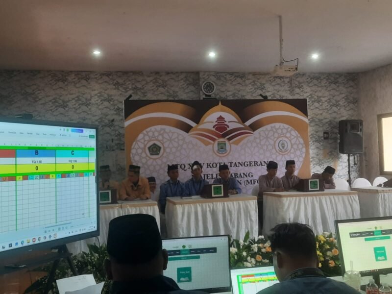 MTQ ke-25 Kota Tangerang Cabang Fahmil Qur'an Kelompok Putra (Foto: Istimewa)