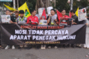 Poros Baru Tangerang bacakan Pernyataan Sikap lantangkan mosi tidak percaya terhadap APH (foto/istimewa)