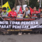 Poros Baru Tangerang bacakan Pernyataan Sikap lantangkan mosi tidak percaya terhadap APH (foto/istimewa)