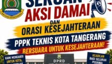 Pamflet seruan Aksi ASN PPPK Tekhnis Kota Tangerang (Doc. Ilustrasi Ai)