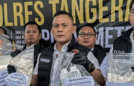 Potret AKP Pardiman, Kasat Narkoba Polres Tangerang Selatan. (ANTARA FOTO/Muhammad Iqbal)