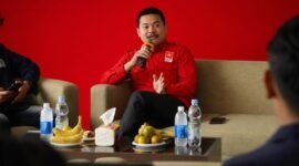 Ketua Wilayah Liga Mahasiswa Nasional untuk Demokrasi (LMND) Banten, Ripan (foto/pusat-berita.com).
