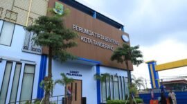Gedung Perumda Tirta Benteng Kota Tangerang (Foto/istimewa).