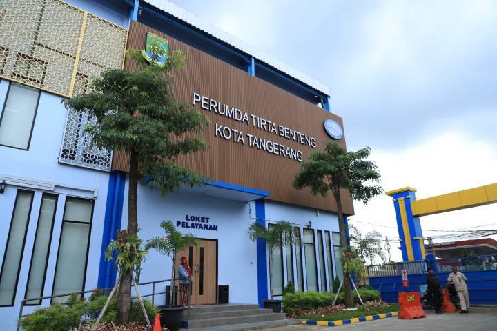 Gedung Perumda Tirta Benteng Kota Tangerang (Foto/istimewa).