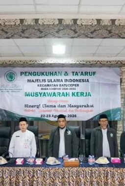 Camat Batuceper Hadiri Pengukuhan dan Ta’aruf MUI Batuceper Masa Khidmat 2026-2031