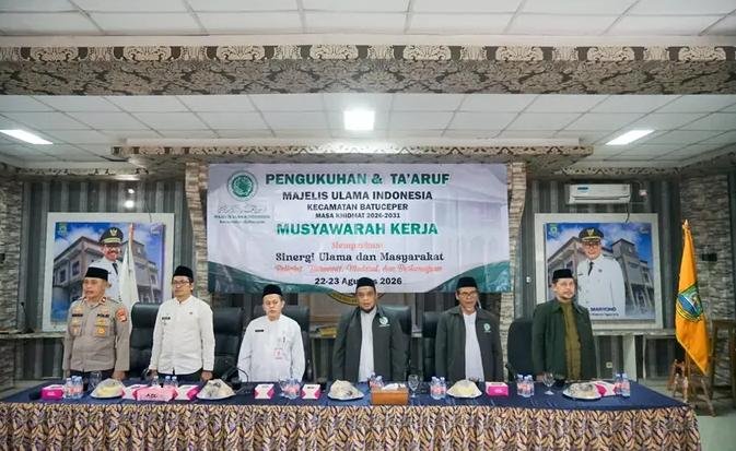 Camat Batuceper Hadiri Pengukuhan MUI Batuceper (Foto: Istimewa)