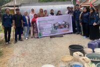 BEM PTNU Gelar Aksi Sosial Bagi-Bagi Air Bersih di Pandeglang (Foto: Istimewa)