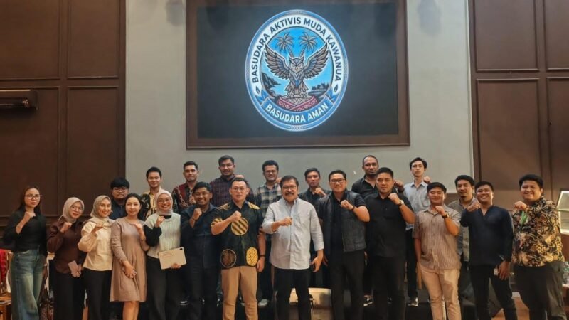 Peluncuran Paguyuban Barisan Persaudaraan Aktivis Muda Kawanua (Foto: Agung/PusatBerita)