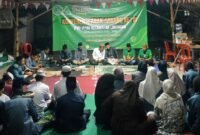 Konferensi Anak Cabang (Konferancab) III PAC IPNU-IPPNU Kecamatan Larangan yang berlangsung khidmat dan penuh kebersamaan. (Doc. Ist)