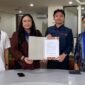 Penandatanganan MoU PP GMKI dan AIM Digital (Foto: Istimewa)