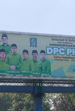 ‎PKB Kota Tangerang Perkuat Konsolidasi, Billboard Kepengurusan Baru Terpasang di Sejumlah Titik  ‎