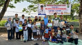 Mahasiswa Sekolah Tinggi Ilmu Syariah Nahdlatul Ulama (STISNU) Tangerang menggelar kegiatan Taman Baca Masyarakat (TBM) setiap Sabtu sore (Foto: Istimewa).