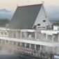 Gempa bumi M7,7 mengguncang wilayah Nusa Tenggara Timur (NTT), Sabtu (15/8/2026) pagi. (Foto: kiriman warga).