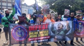 SEPETA meminta pemerintah mengakui pengemudi dan kurir platform sebagai kategori pekerja baru (Foto/Dok. Pribadi)